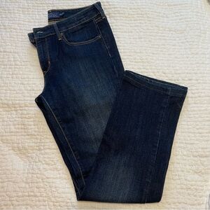 Levi's Dark Indigo Womens Demi Curve Straight Leg Jeans